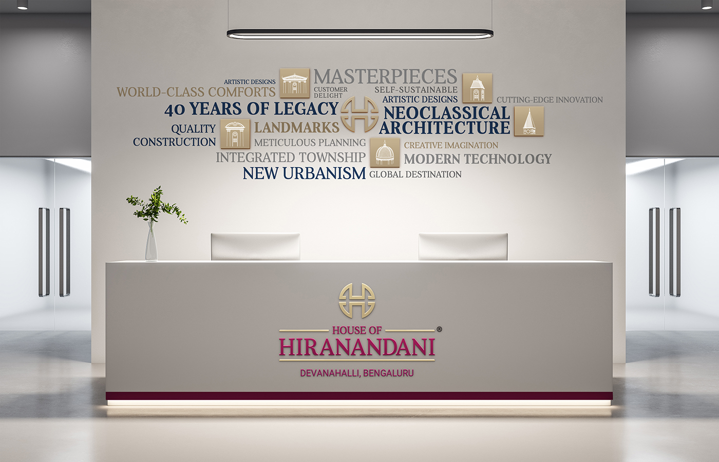 Image 1 HOH – Branding for corporate office